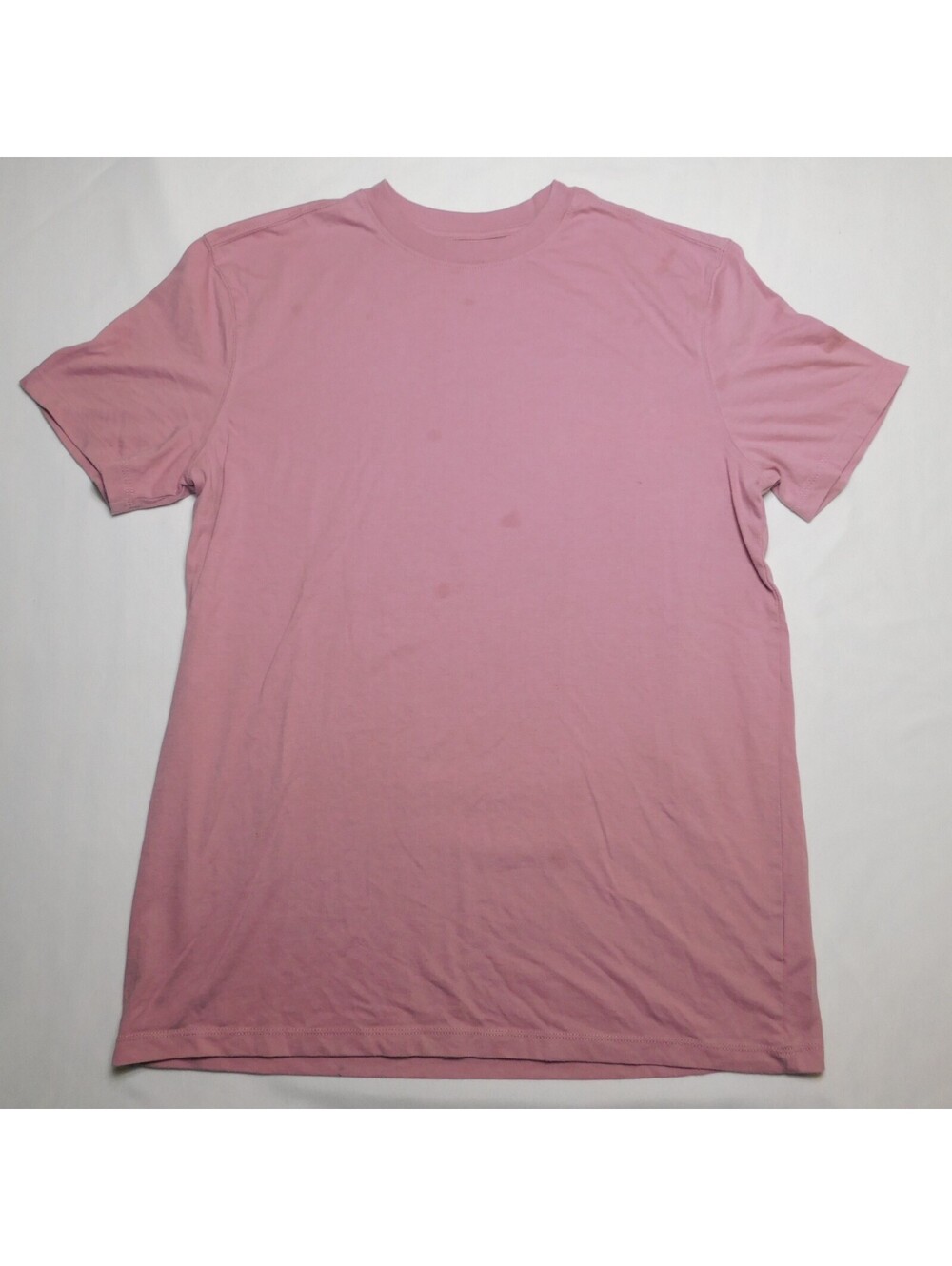 Goodfellow & Co Men's Size M Every Wear Tee Pink Standard Fit Crew Neck T-Shirt